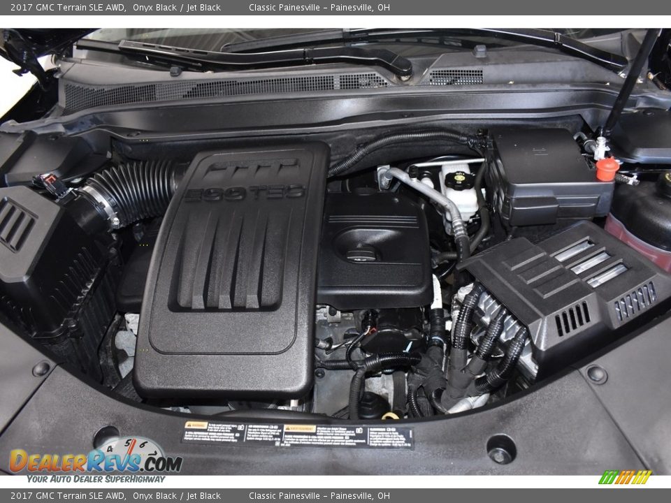 2017 GMC Terrain SLE AWD Onyx Black / Jet Black Photo #6