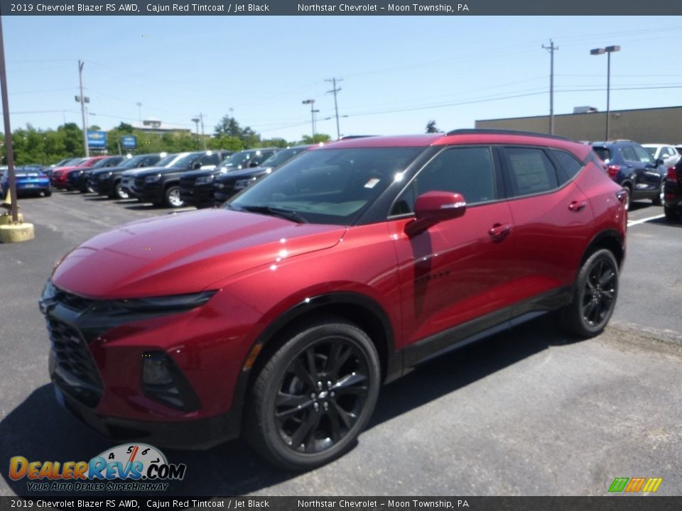 2019 Chevrolet Blazer RS AWD Cajun Red Tintcoat / Jet Black Photo #1