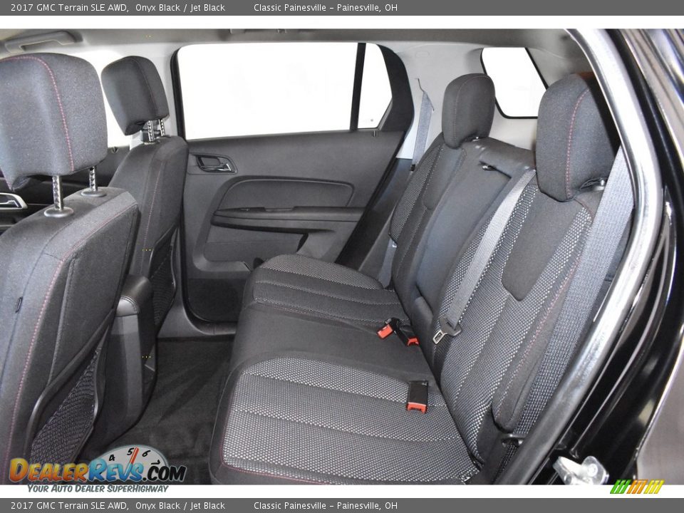 2017 GMC Terrain SLE AWD Onyx Black / Jet Black Photo #8