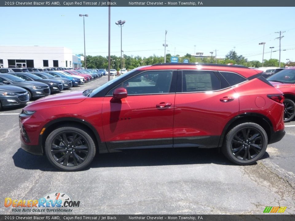 2019 Chevrolet Blazer RS AWD Cajun Red Tintcoat / Jet Black Photo #2