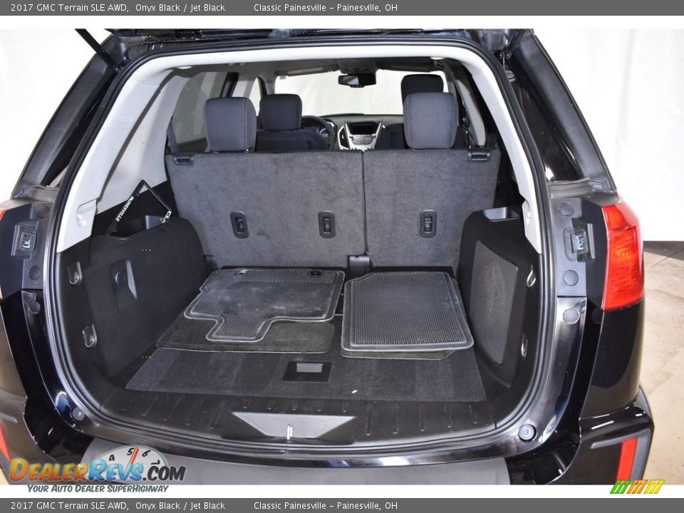 2017 GMC Terrain SLE AWD Onyx Black / Jet Black Photo #9