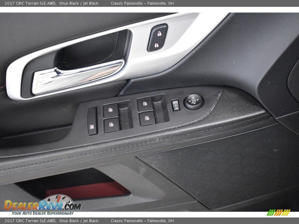 2017 GMC Terrain SLE AWD Onyx Black / Jet Black Photo #10