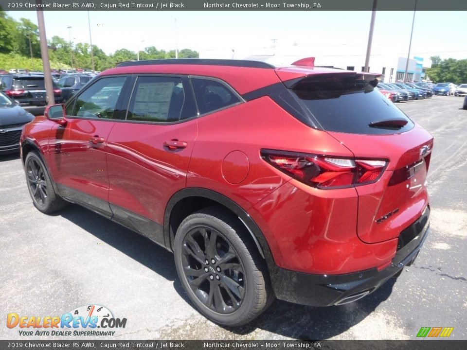 2019 Chevrolet Blazer RS AWD Cajun Red Tintcoat / Jet Black Photo #3