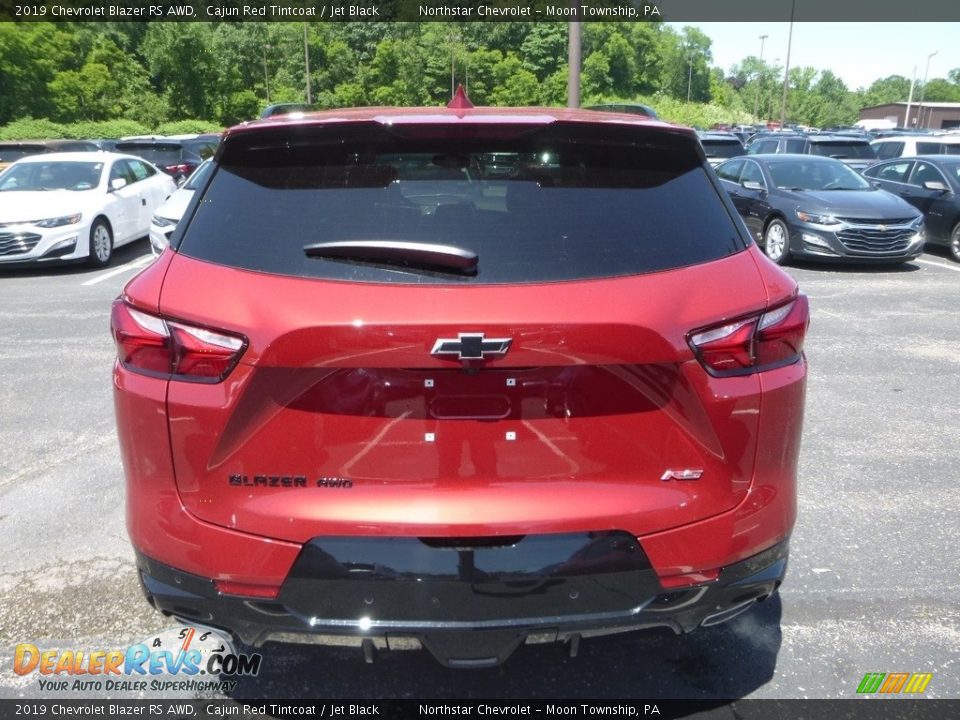 2019 Chevrolet Blazer RS AWD Cajun Red Tintcoat / Jet Black Photo #4