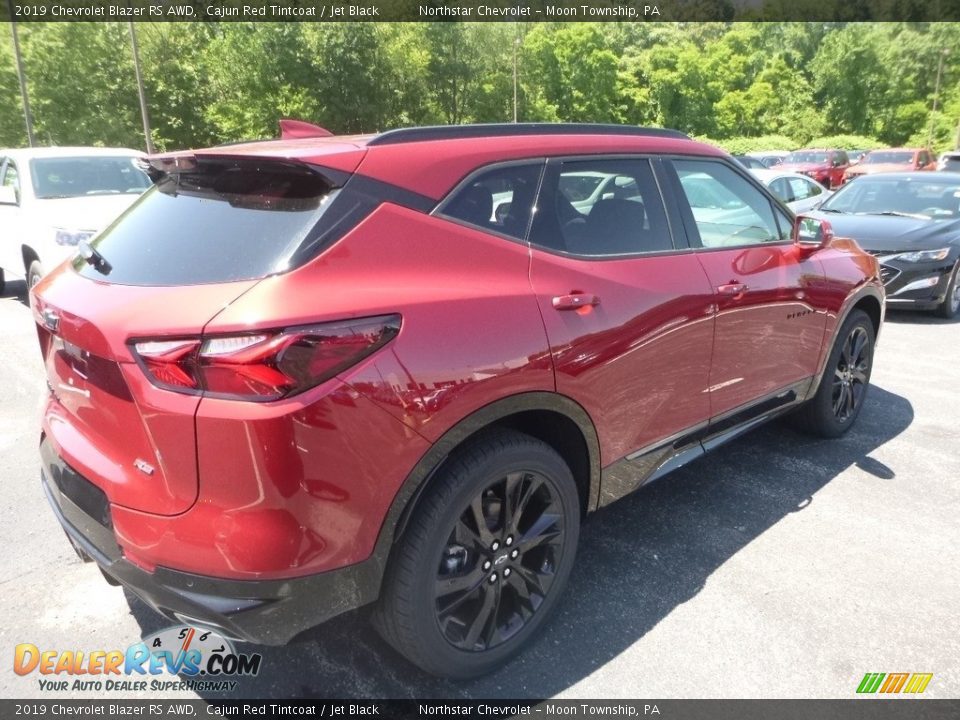 2019 Chevrolet Blazer RS AWD Cajun Red Tintcoat / Jet Black Photo #5