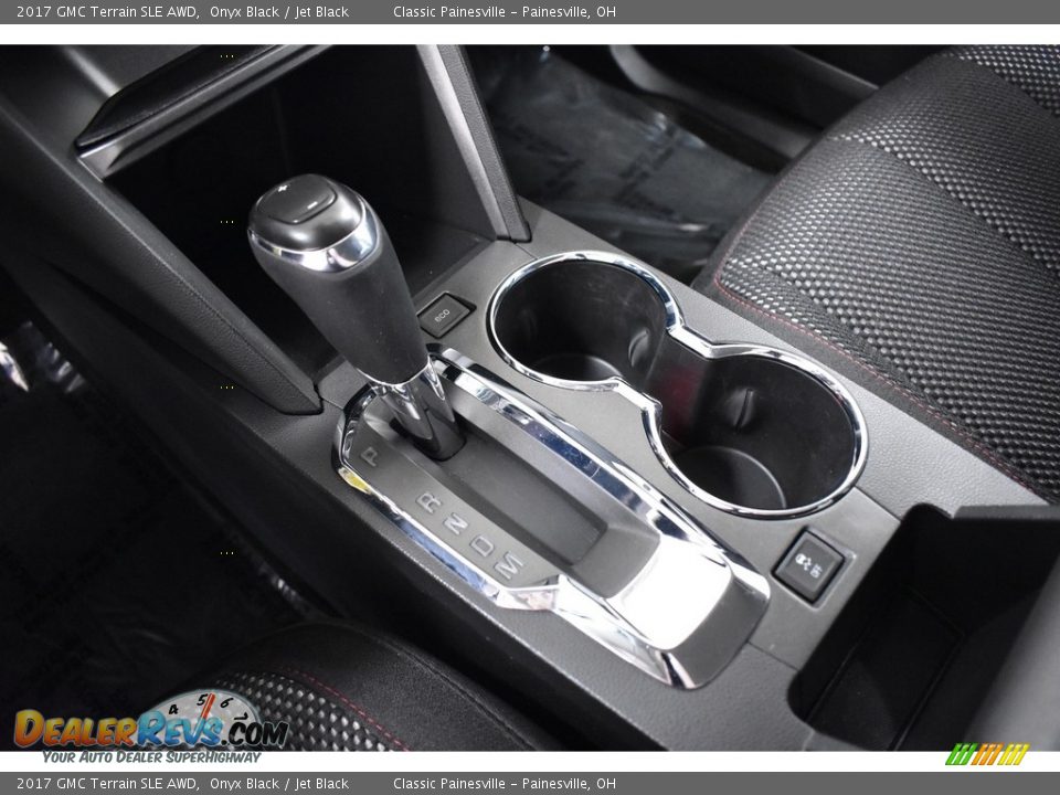 2017 GMC Terrain SLE AWD Onyx Black / Jet Black Photo #13