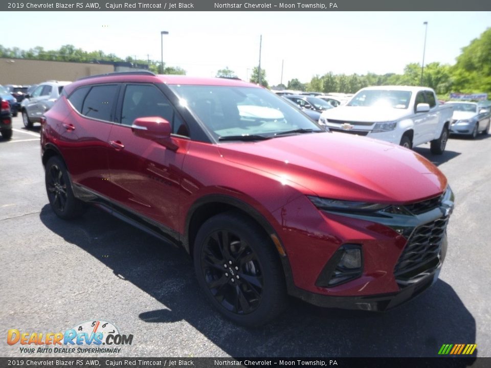 2019 Chevrolet Blazer RS AWD Cajun Red Tintcoat / Jet Black Photo #7