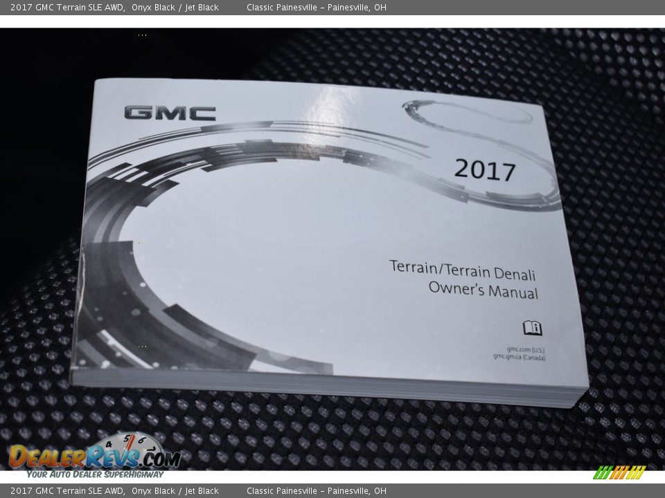 2017 GMC Terrain SLE AWD Onyx Black / Jet Black Photo #15
