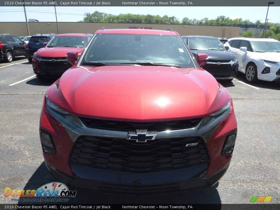 2019 Chevrolet Blazer RS AWD Cajun Red Tintcoat / Jet Black Photo #8