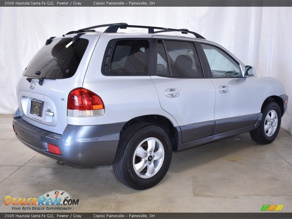 2006 Hyundai Santa Fe GLS Pewter / Gray Photo #2