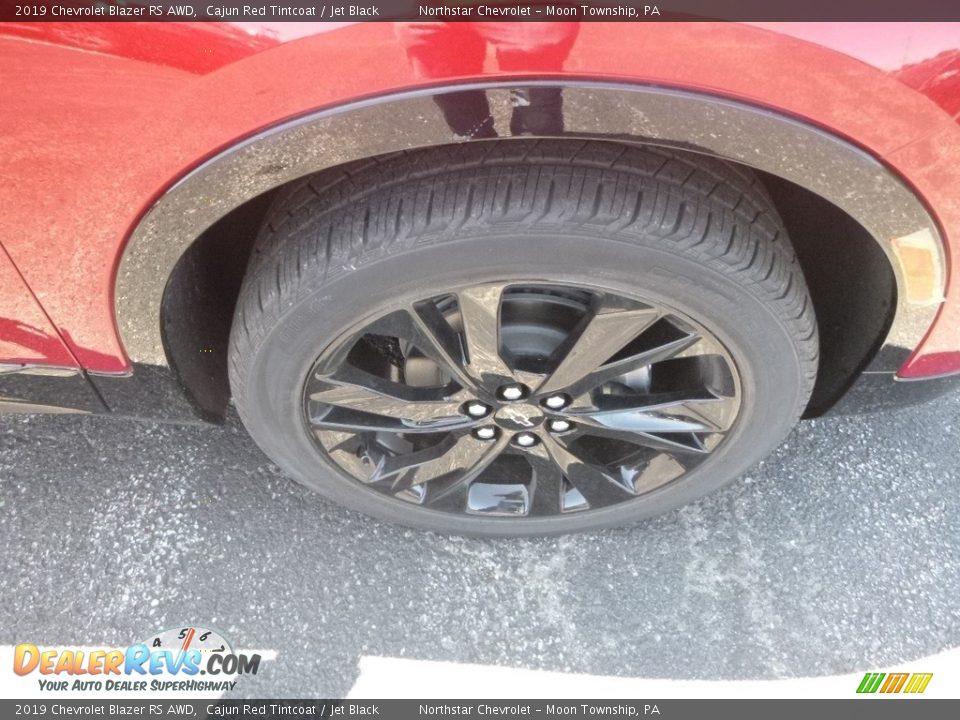 2019 Chevrolet Blazer RS AWD Cajun Red Tintcoat / Jet Black Photo #9