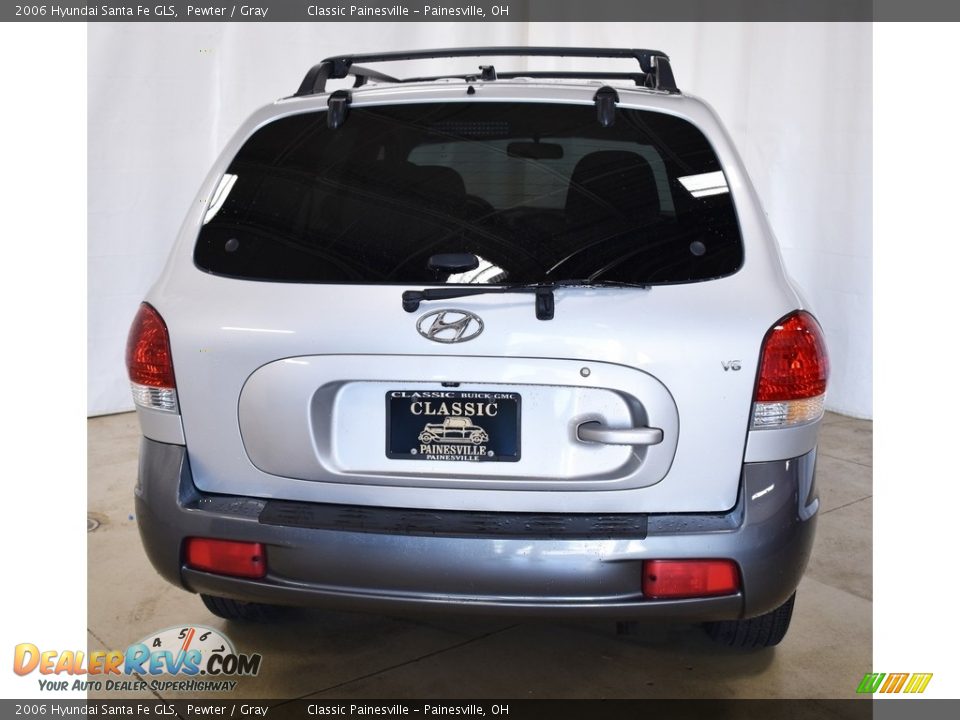 2006 Hyundai Santa Fe GLS Pewter / Gray Photo #3
