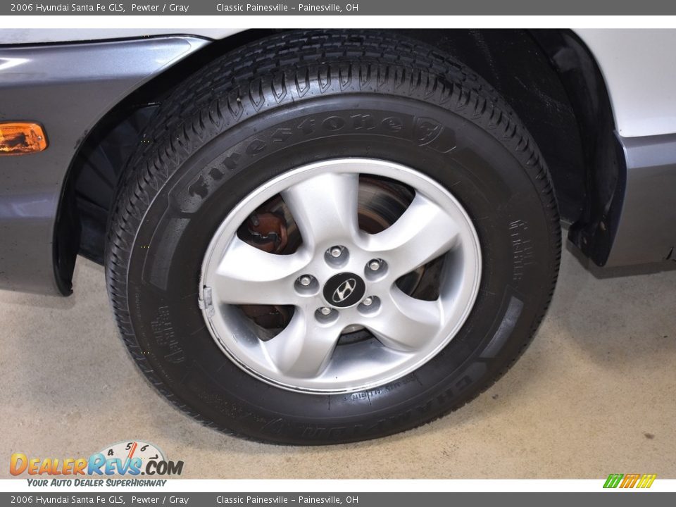 2006 Hyundai Santa Fe GLS Pewter / Gray Photo #5