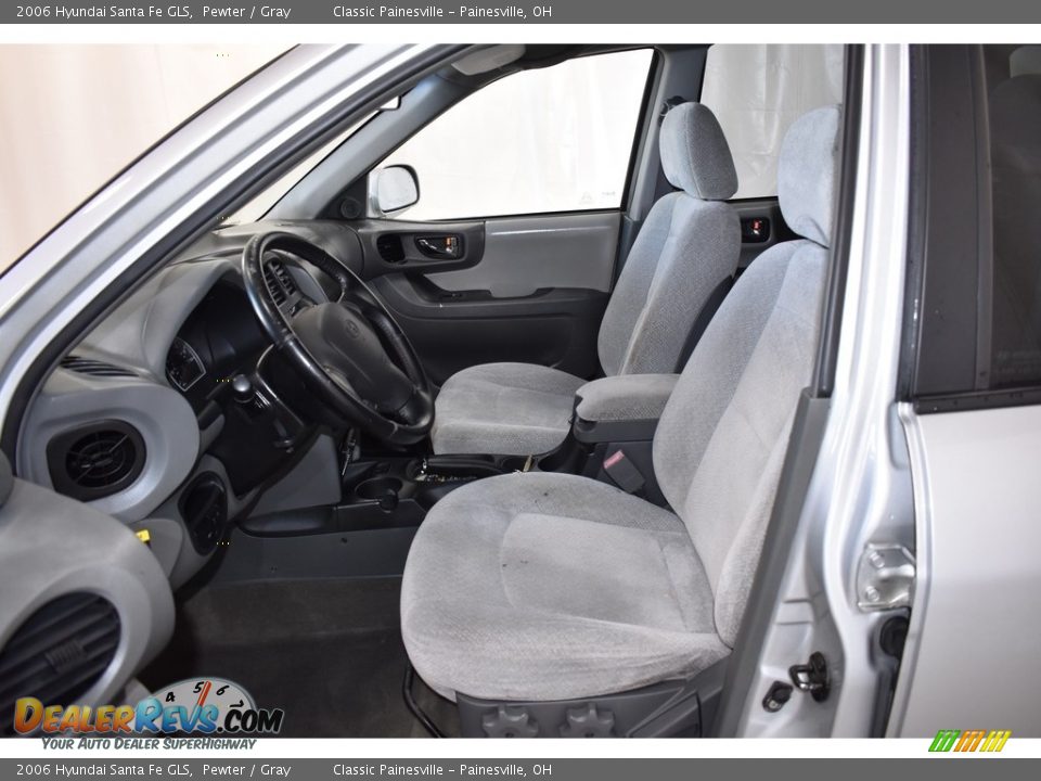 2006 Hyundai Santa Fe GLS Pewter / Gray Photo #7