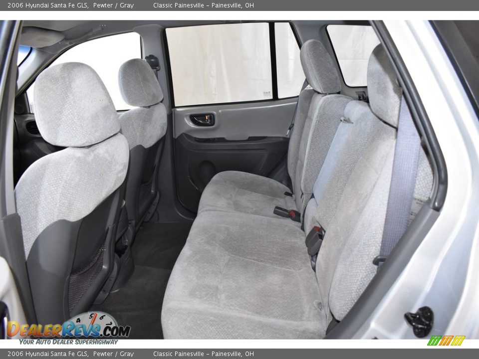 2006 Hyundai Santa Fe GLS Pewter / Gray Photo #8
