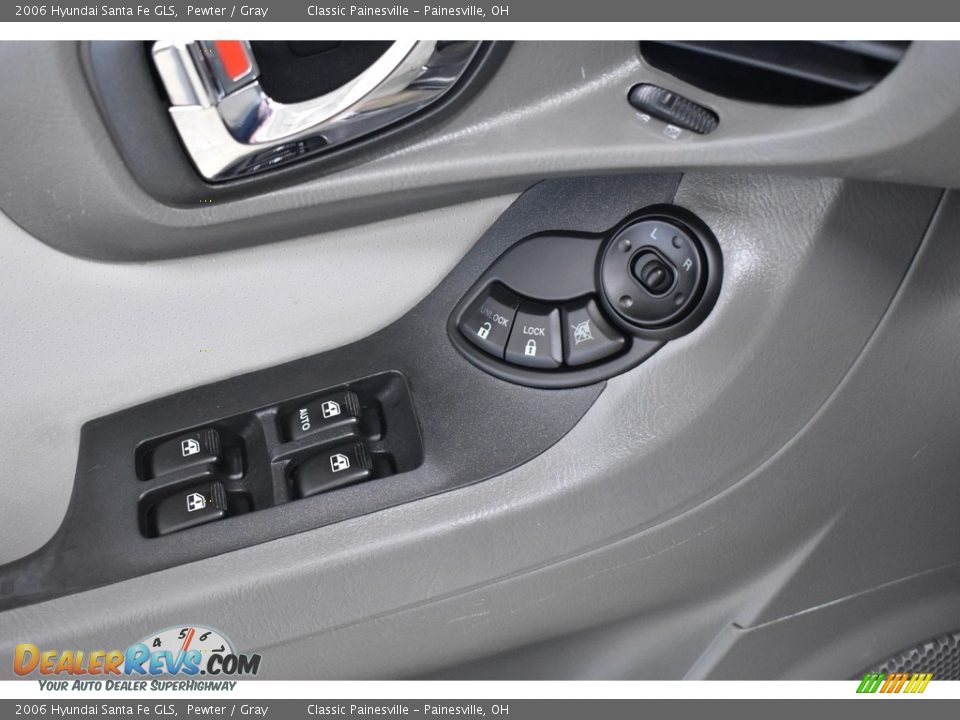 2006 Hyundai Santa Fe GLS Pewter / Gray Photo #10