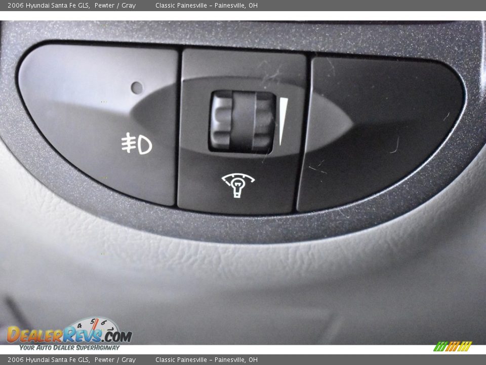 2006 Hyundai Santa Fe GLS Pewter / Gray Photo #11