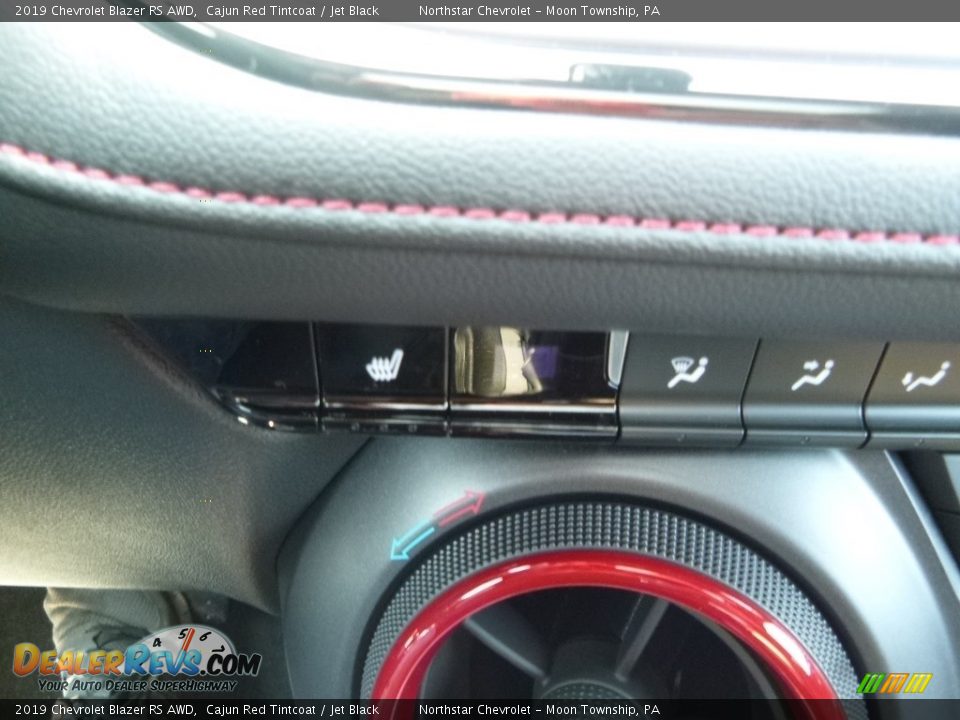 2019 Chevrolet Blazer RS AWD Cajun Red Tintcoat / Jet Black Photo #19