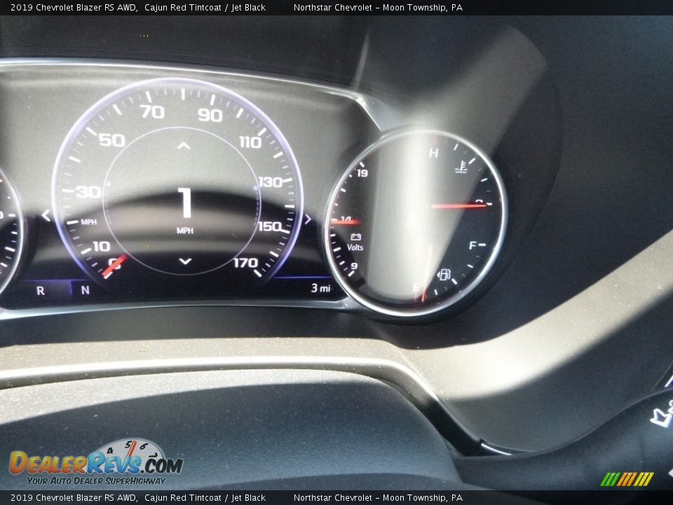 2019 Chevrolet Blazer RS AWD Cajun Red Tintcoat / Jet Black Photo #20