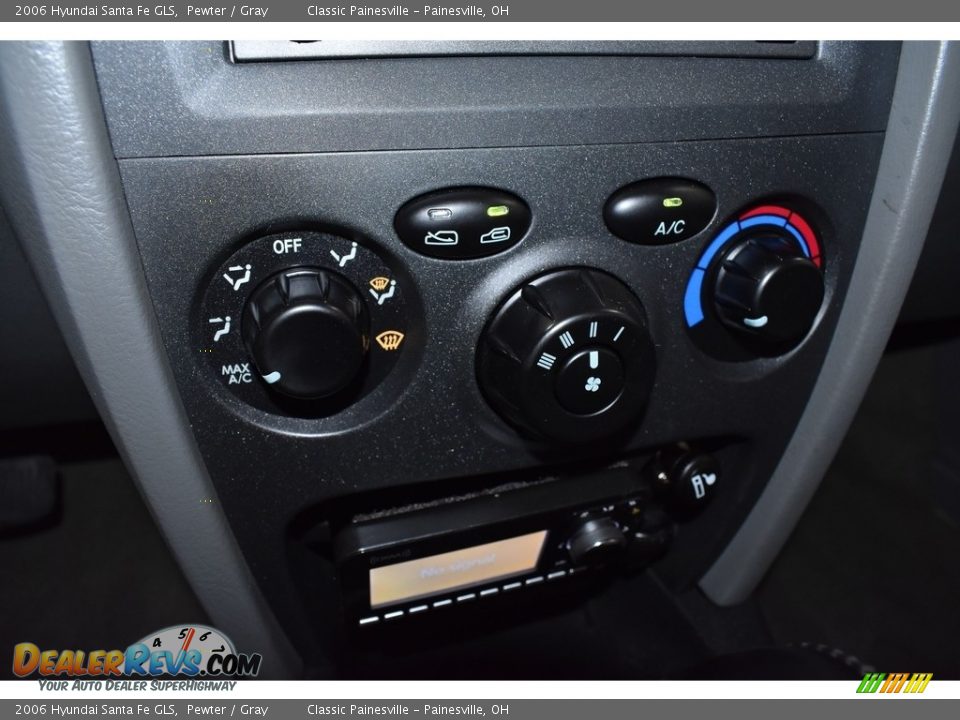 2006 Hyundai Santa Fe GLS Pewter / Gray Photo #14