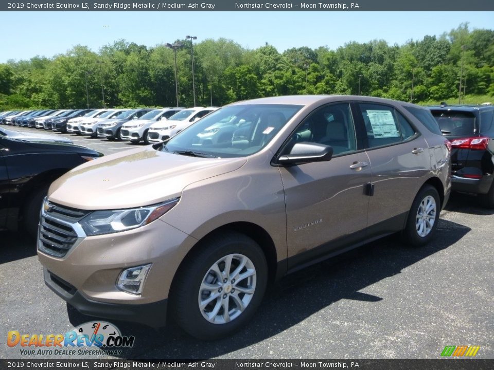 2019 Chevrolet Equinox LS Sandy Ridge Metallic / Medium Ash Gray Photo #1
