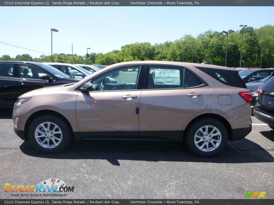 2019 Chevrolet Equinox LS Sandy Ridge Metallic / Medium Ash Gray Photo #2