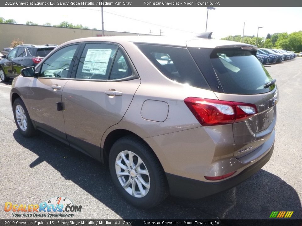 2019 Chevrolet Equinox LS Sandy Ridge Metallic / Medium Ash Gray Photo #3