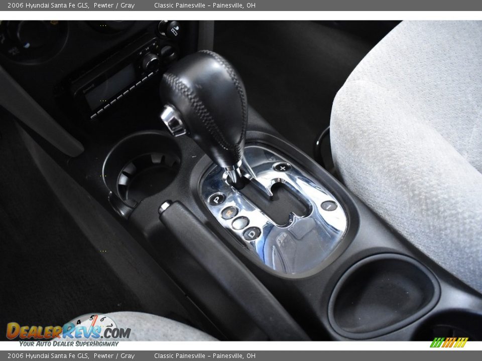 2006 Hyundai Santa Fe GLS Pewter / Gray Photo #17