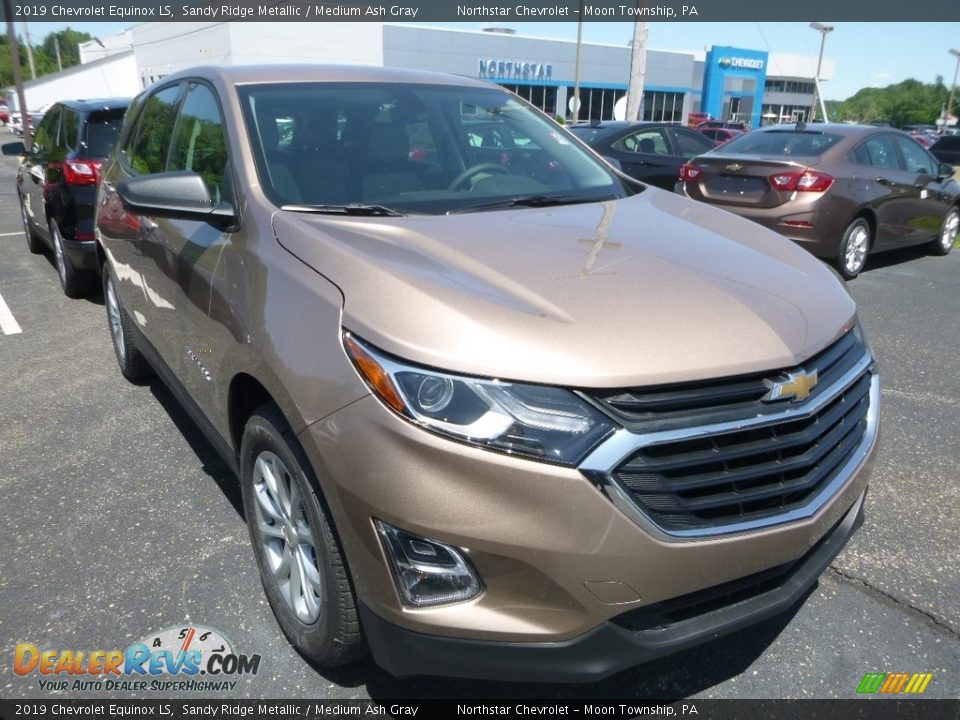 2019 Chevrolet Equinox LS Sandy Ridge Metallic / Medium Ash Gray Photo #6