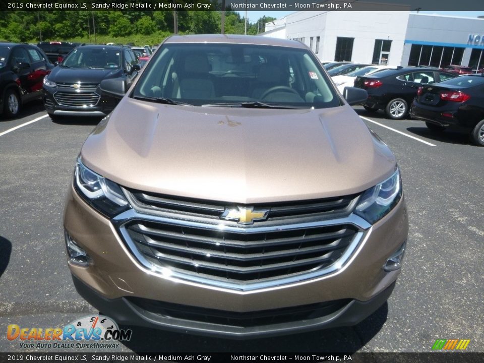 2019 Chevrolet Equinox LS Sandy Ridge Metallic / Medium Ash Gray Photo #7