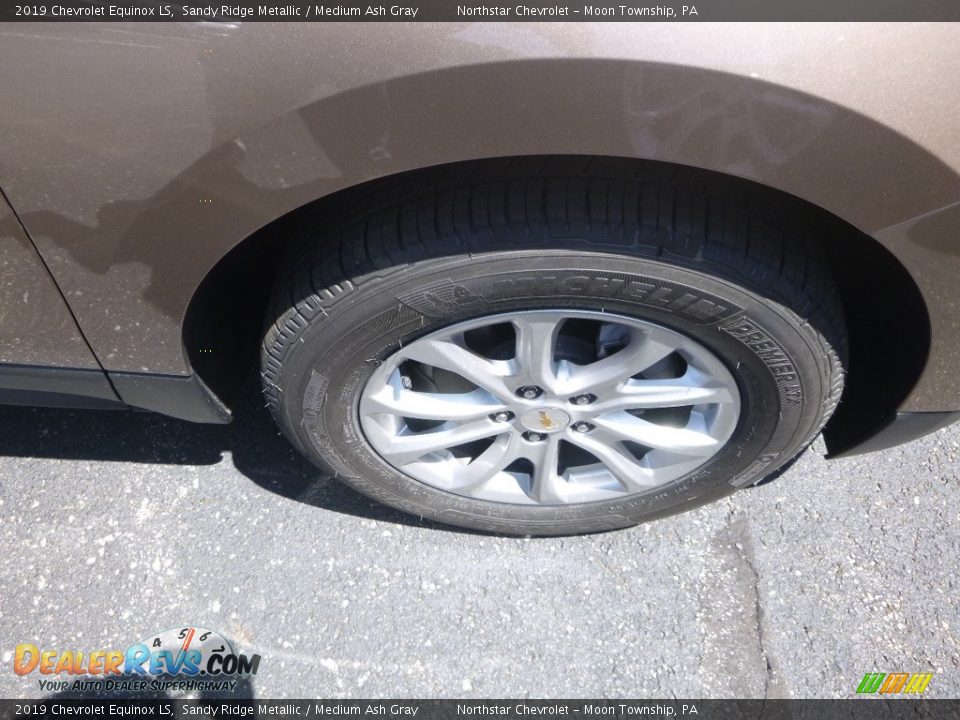 2019 Chevrolet Equinox LS Sandy Ridge Metallic / Medium Ash Gray Photo #8