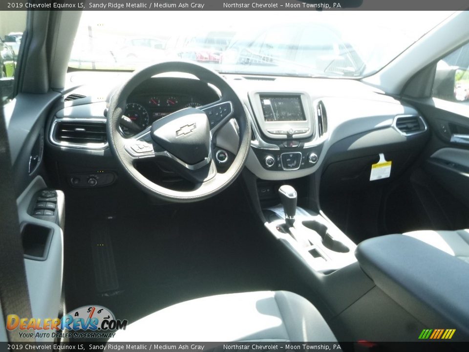 2019 Chevrolet Equinox LS Sandy Ridge Metallic / Medium Ash Gray Photo #12