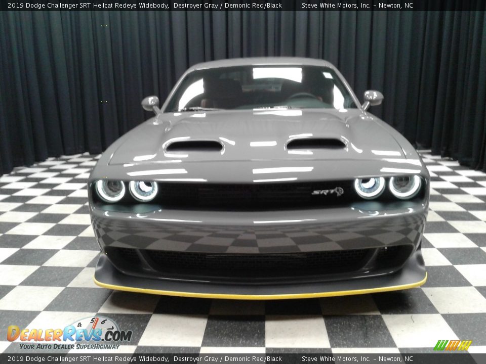 2019 Dodge Challenger SRT Hellcat Redeye Widebody Destroyer Gray / Demonic Red/Black Photo #3
