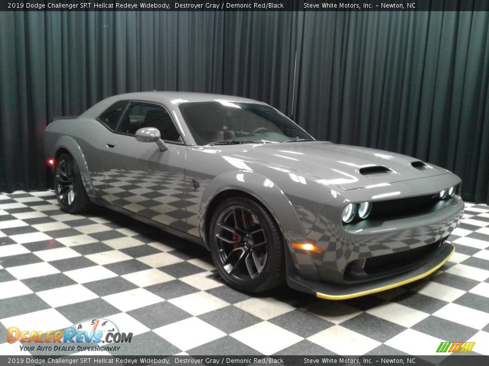 Destroyer Gray 2019 Dodge Challenger SRT Hellcat Redeye Widebody Photo #4
