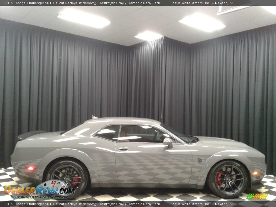 Destroyer Gray 2019 Dodge Challenger SRT Hellcat Redeye Widebody Photo #5