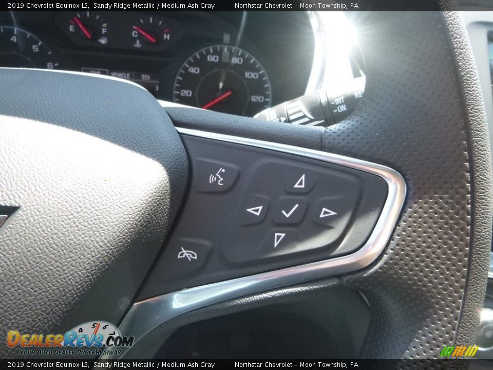 2019 Chevrolet Equinox LS Sandy Ridge Metallic / Medium Ash Gray Photo #18