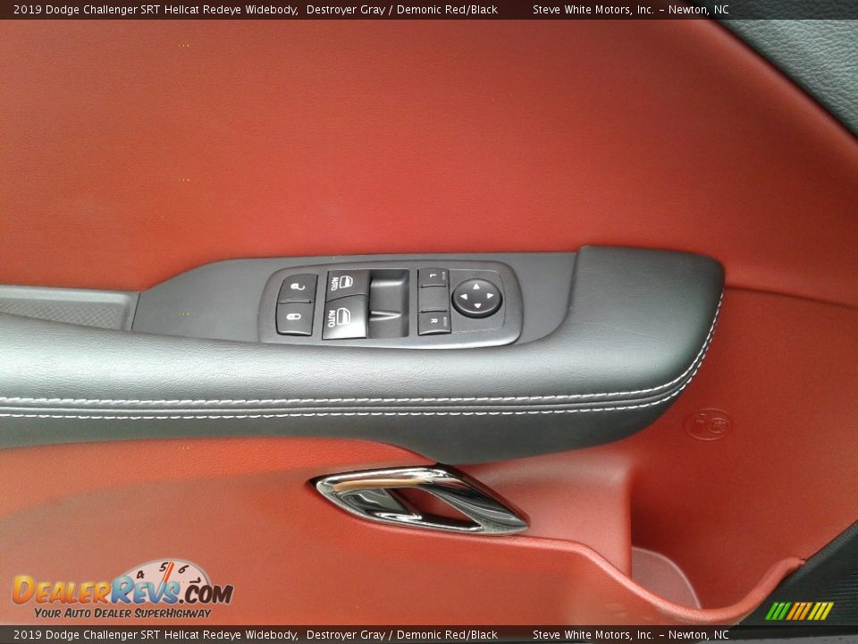Door Panel of 2019 Dodge Challenger SRT Hellcat Redeye Widebody Photo #9