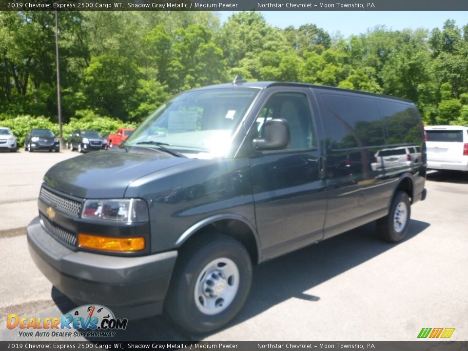 2019 Chevrolet Express 2500 Cargo WT Shadow Gray Metallic / Medium Pewter Photo #1