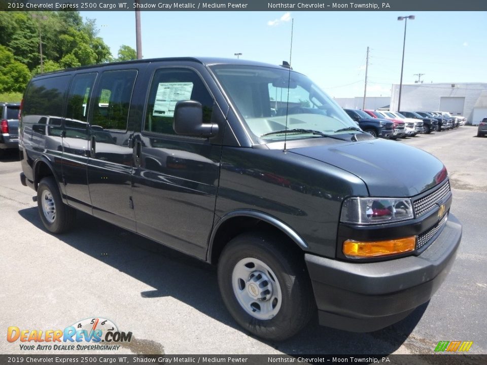 Front 3/4 View of 2019 Chevrolet Express 2500 Cargo WT Photo #7