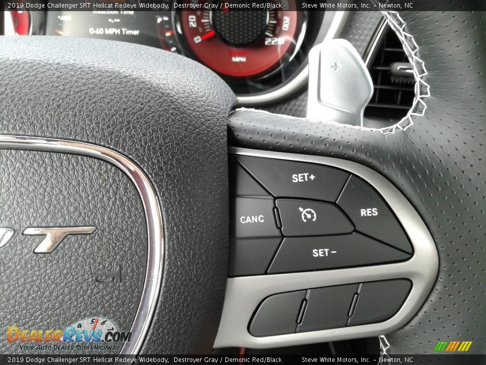 2019 Dodge Challenger SRT Hellcat Redeye Widebody Steering Wheel Photo #17