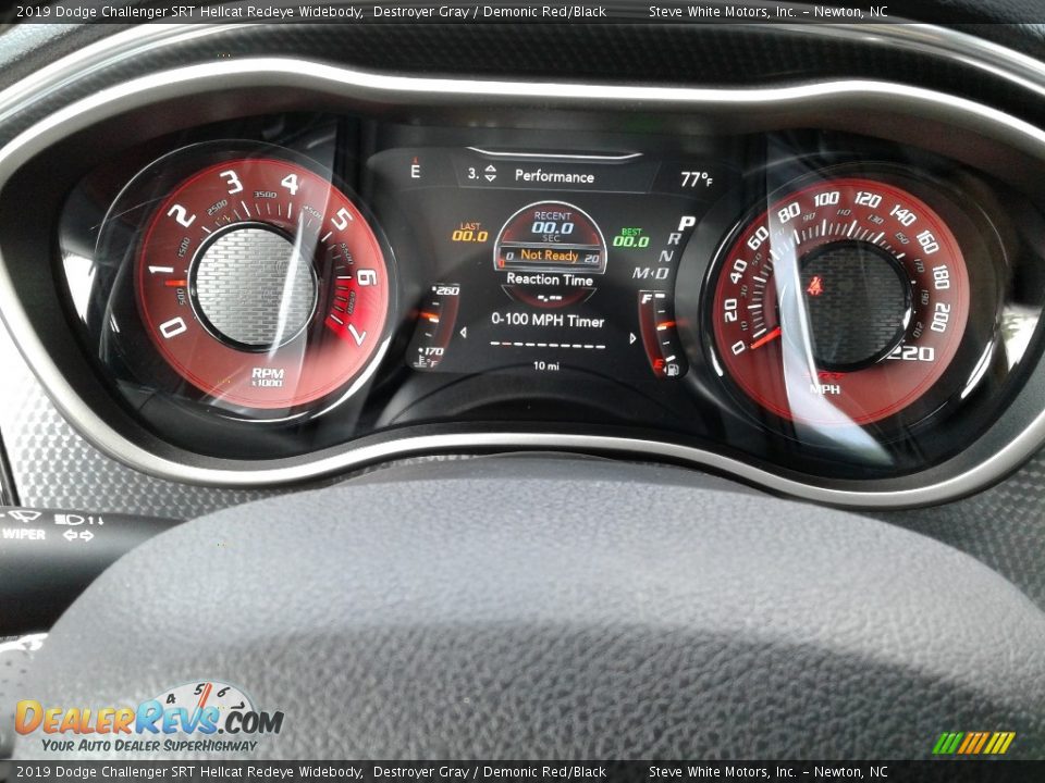 2019 Dodge Challenger SRT Hellcat Redeye Widebody Gauges Photo #18