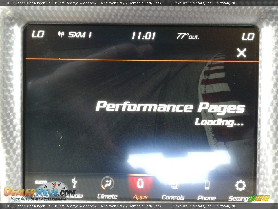 2019 Dodge Challenger SRT Hellcat Redeye Widebody Destroyer Gray / Demonic Red/Black Photo #25