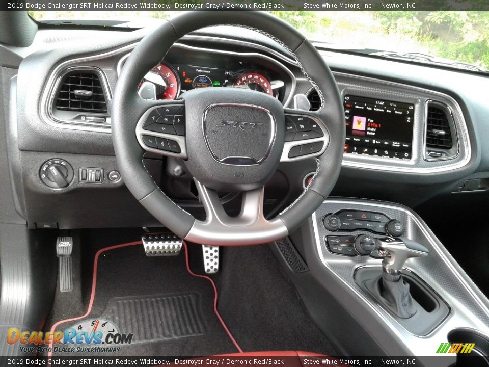 Dashboard of 2019 Dodge Challenger SRT Hellcat Redeye Widebody Photo #30