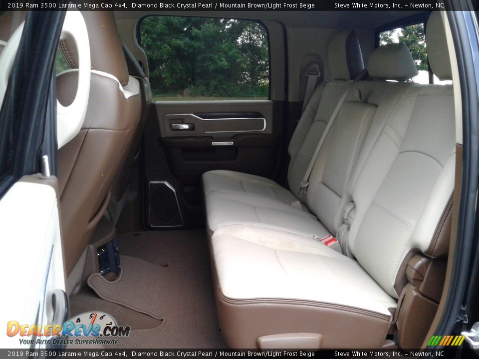 Rear Seat of 2019 Ram 3500 Laramie Mega Cab 4x4 Photo #11