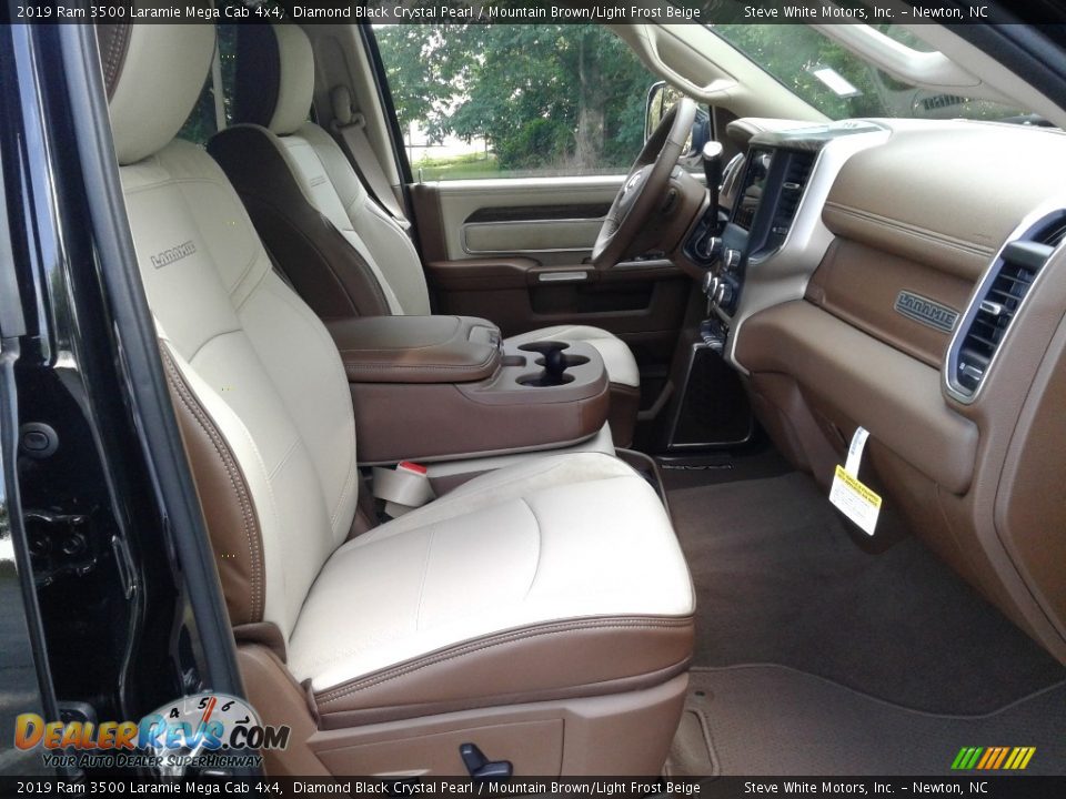 Front Seat of 2019 Ram 3500 Laramie Mega Cab 4x4 Photo #15