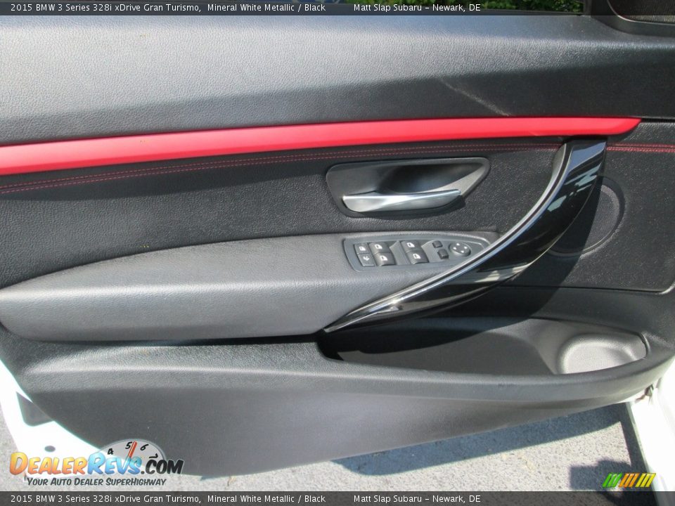 2015 BMW 3 Series 328i xDrive Gran Turismo Mineral White Metallic / Black Photo #14