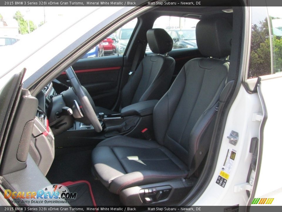 2015 BMW 3 Series 328i xDrive Gran Turismo Mineral White Metallic / Black Photo #16