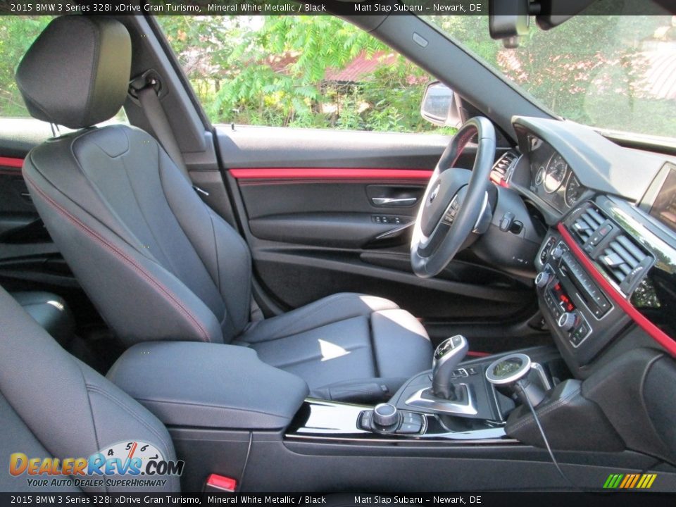 2015 BMW 3 Series 328i xDrive Gran Turismo Mineral White Metallic / Black Photo #17