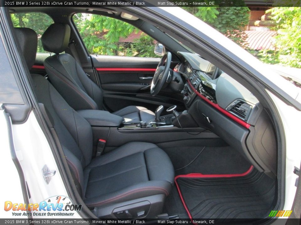 2015 BMW 3 Series 328i xDrive Gran Turismo Mineral White Metallic / Black Photo #18