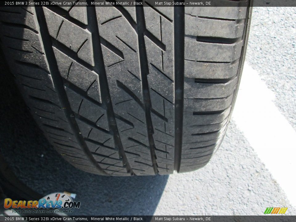 2015 BMW 3 Series 328i xDrive Gran Turismo Mineral White Metallic / Black Photo #23